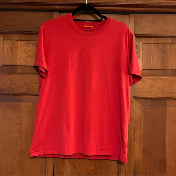 Jack Spade Men’s Red Crewneck Casual T-Shirt 100% Cotton Short Sleeve Tee Size M - Picture 6 of 6